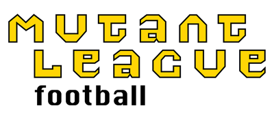 Mutant League Football logo for Sega Genesis
